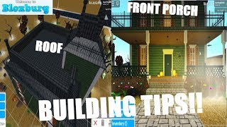 SuperMegaRichKid Bloxburg Building Tips and Tricks - Front Porch and Roof SuperMegaRichKid Bloxburg Building Tips and Tricks - Front Porch and Roof