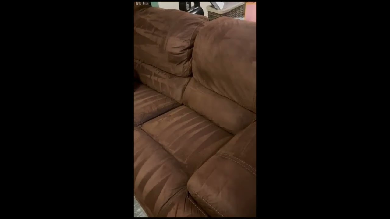 Watch This Microfibre Sofa Transform | Professional Clean in Kingswood Bristol