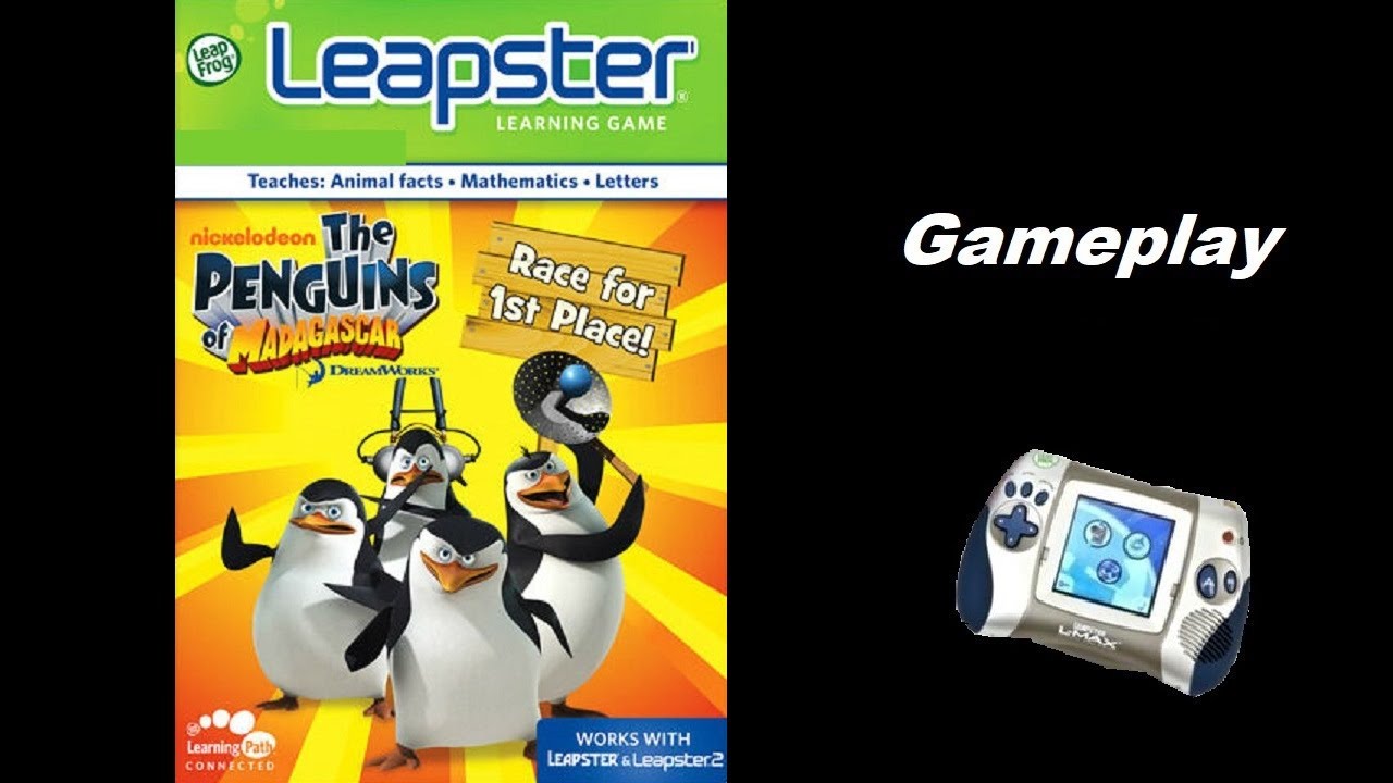 The Penguins of Madagascar: Race for 1st Place (Leapster) (Playthrough) Gameplay