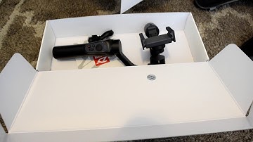 Zhiyun Smooth Q iphone x unbox + footage