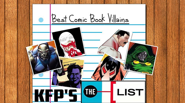 Top 100 comic book villains of all time năm 2024