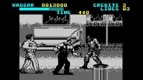 FINAL FIGHT 128K (2023 Edition / Gameplay acceleration/ New loading screen) Walkthrough, ZX Spectrum