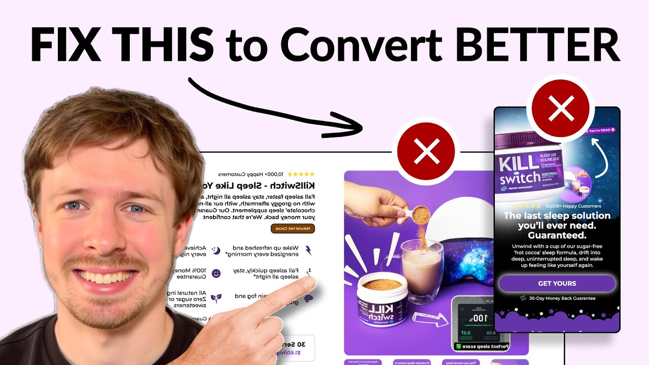 How I’d Fix This Landing Page to 2x Sales