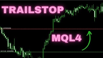 How To Code Trailing Stop EASY MQL4 Tutorial