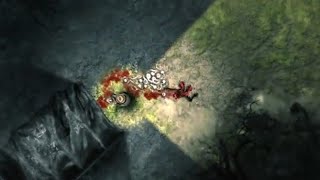 Darkwood Dog Getting Scared By A Red Chomper