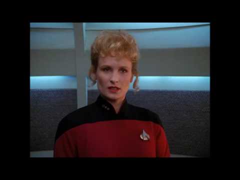 Riker Clashes With Shelby - Star Trek TNG - The Best of Both Worlds