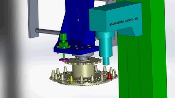Video mô phỏng quá trình thay dao tự động cho máy cnc