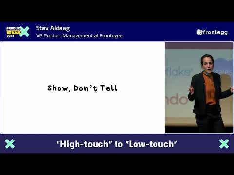 ProductX 2021 - Stav Aldaag: From high touch to low touch