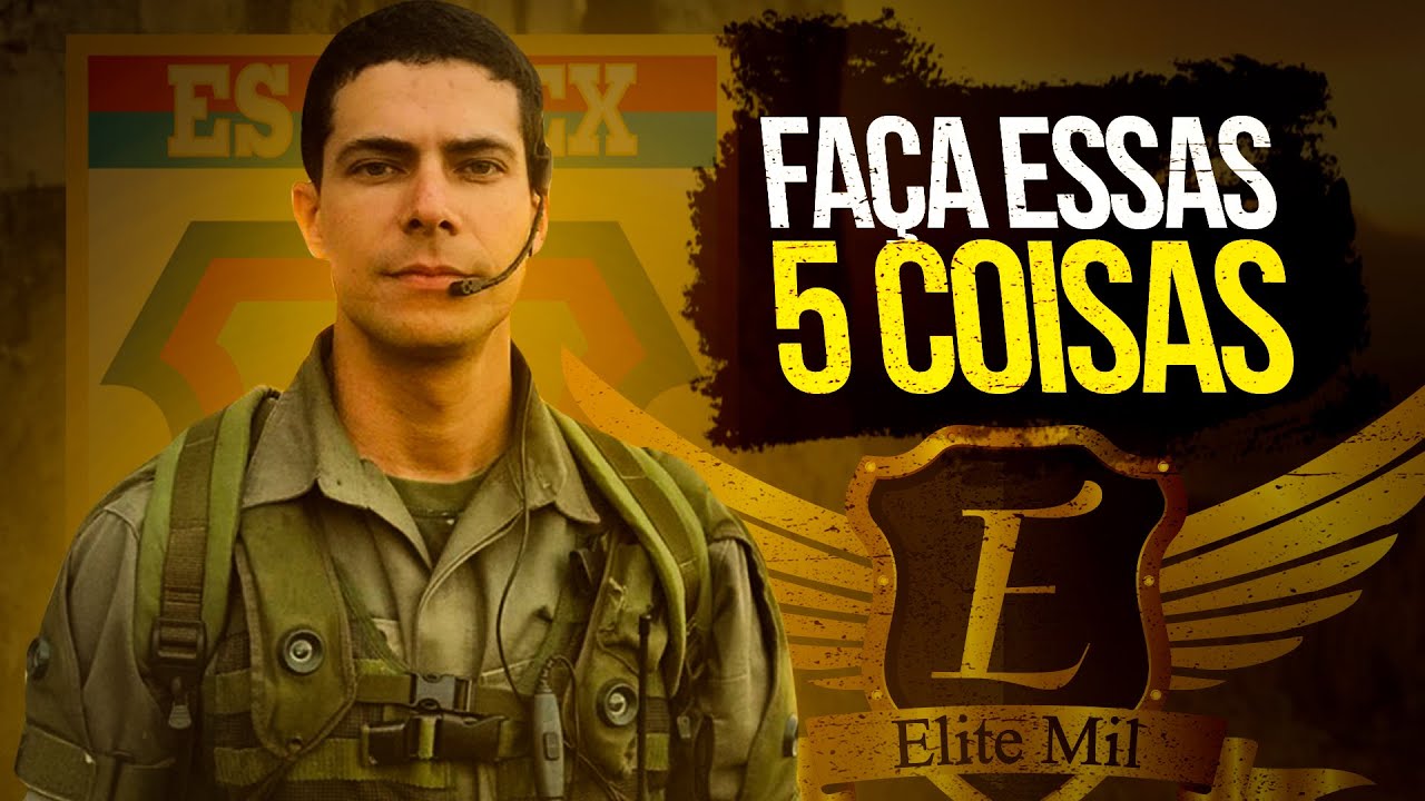 5 COISAS QUE ME APROVARIAM NA ESPCEX ESSE ANO