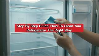 Step By Step Guide: How To Clean Your Refrigerator The Right Way | Bond Cleaning In Port Macquarie