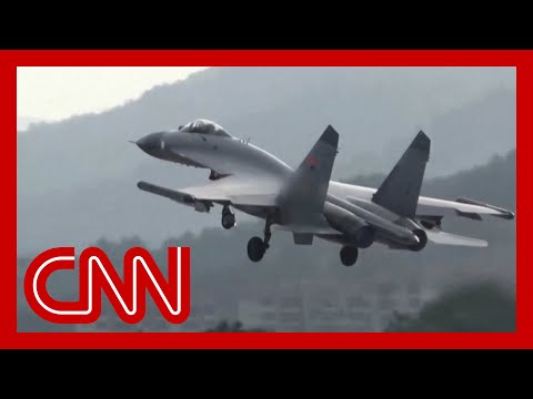 China sends 27 warplanes into Taiwan ADIZ airspace