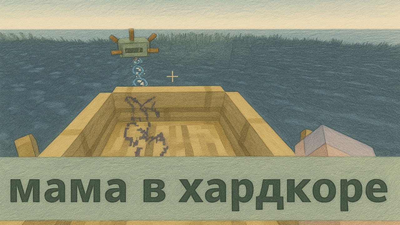 Мама выживает Майнкрафт Хардкоре с модом Alex's Mobs | Часть первая | Minecraft | Hardcore