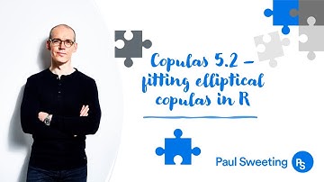 Copulas 5.2 - using R to fit elliptical copulas