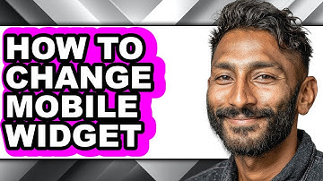 How to Change Mobile Widget (easy Method)