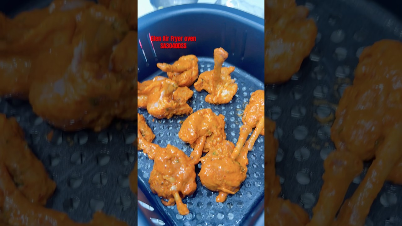 Making Chicken Lollipop in Glen Air Fryer oven SA3040DSS 