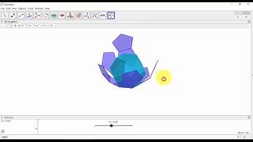 Dodecahedron in Geogebra