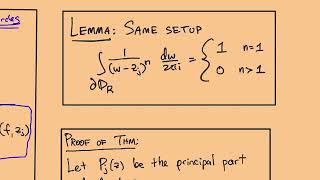 Some applications of residues--Part1/3