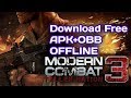 Modern Combat 3 APKOBB free 100 working Android Paid 