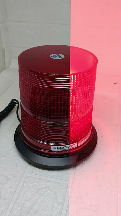 lampu rotary escort merah 6 mode blitz