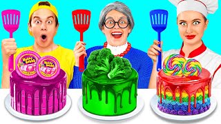 Sfida Di Cucina — Io vs Nonna | Momenti Divertenti BaRaDa Challenge