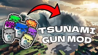 🔥 Minecraft Tsunami Mod – 48 Types of Tsunamis Gun Addon in Minecraft! 🌊💥 #minecraft #minecraftmods screenshot 4