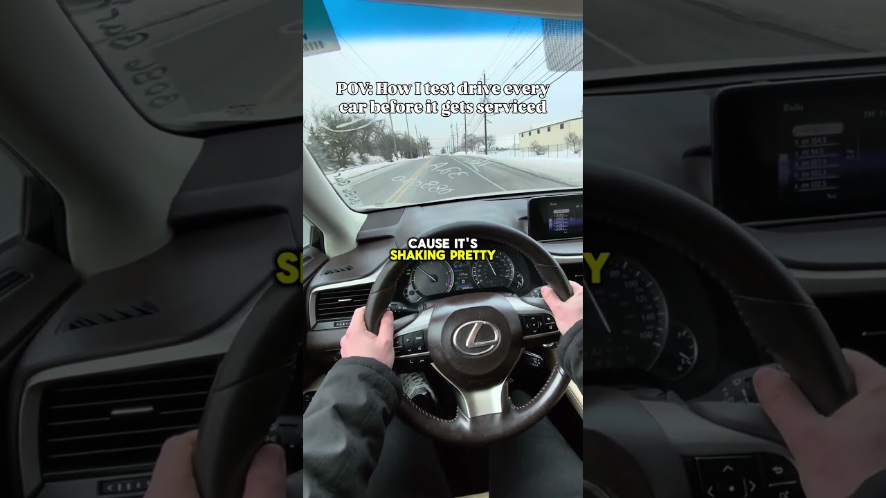 How I test drive every car before it gets serviced 