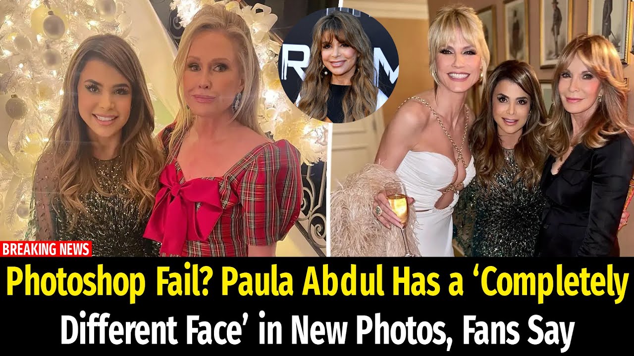 Paula Abdul Accused of Editing Her Appearance in Christmas Party ...