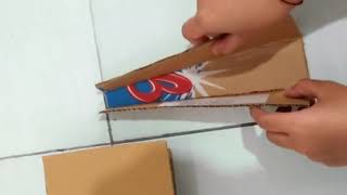 Membuat Karya Seni Rupa 3 Dimensi Miniatur Monas Dari Kardus