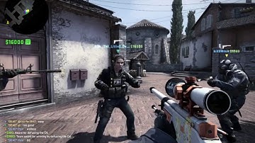 1v3 AWP Clutch - Inferno - No scope and stuff - Tributed to KennyS