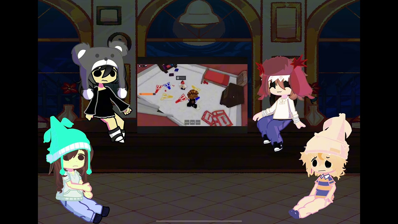 Kids from 99 nights in the forest react to “Funny Moments!!!” (THIS IS A WIP I’LL CONTINÚE TOMORROW)