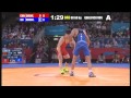 Omid Noroozi (IRI) vs Jiang Sheng (CHN) 60kg Qualifications - 2012 Olympic Games