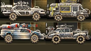 Earn to Die 2 - Five Steep Armored Cars vs Zombie / Mobile Game Android screenshot 5