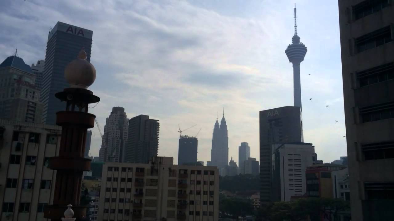 Base Jumping from KL Tower - YouTube