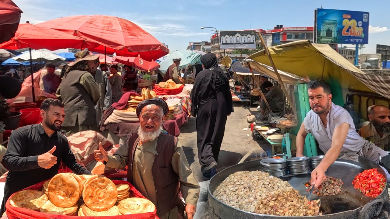 Breakfast in Kabul Bird street | The capital of Afghanistan | Early morning of Kabul Afghanistan