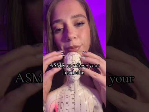 ASMR headache relief