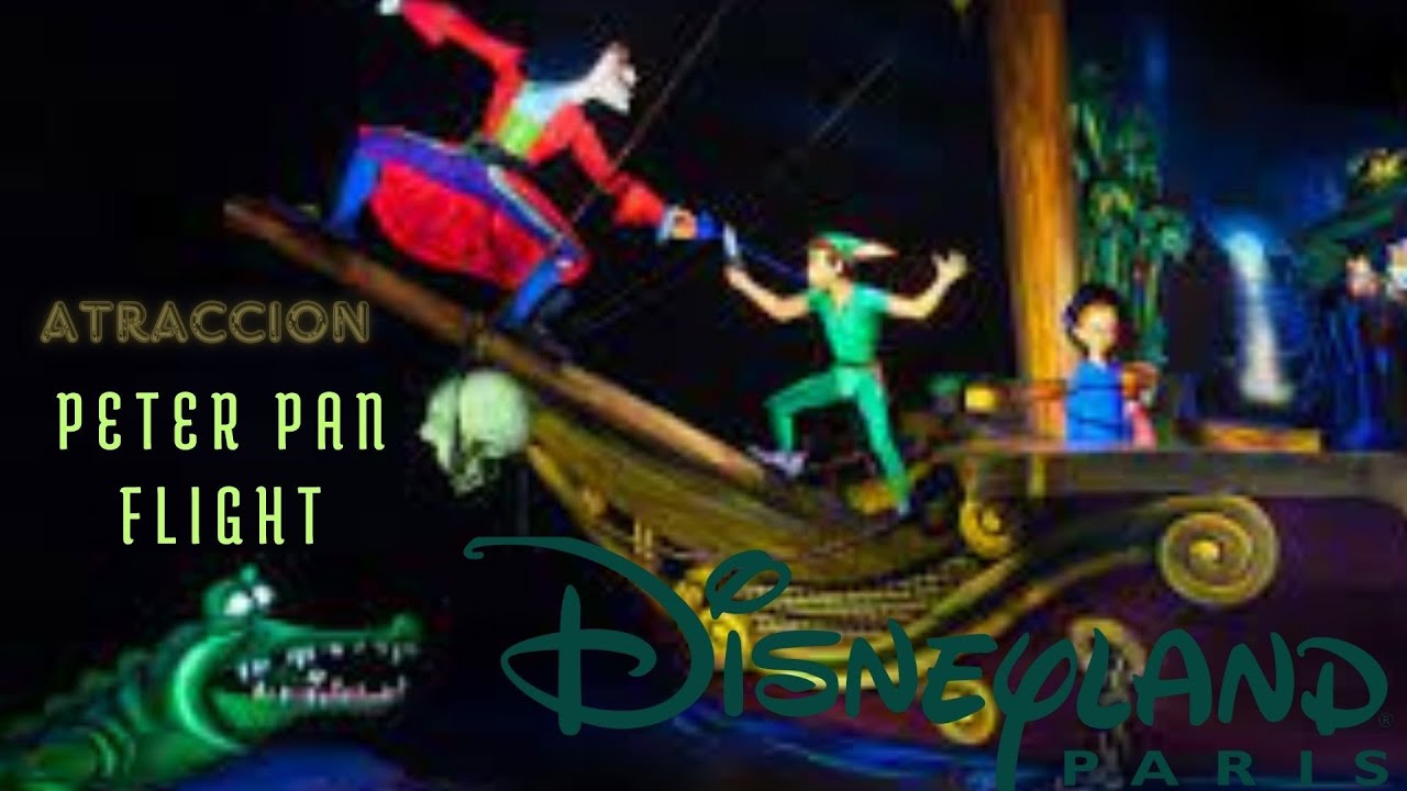 ATRACCION PETER PAN FLIGHT DISNEYLAND PARIS