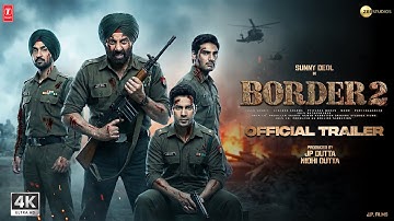 BORDER 2 - Official Trailer | Sunny Deol | Diljit Dosanjh | Varun Dhawan | Ahan Shetty | In Cinemas