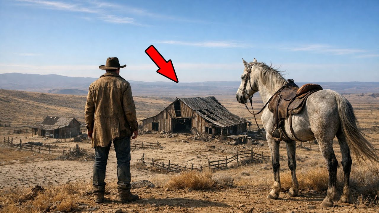 Unaware of the $200M Inheritance, Poor Cowboy and His Arabian Horse Receive a “Worthless” Ranch