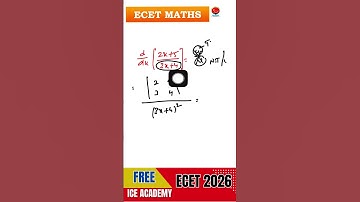 FREE ECET2026 Maths Classes 🚀 | Score High with Smart Tricks | Q-52 Fully Explained,#freeecet