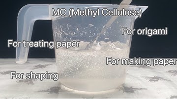 How to make MC (Methyl Cellulose)