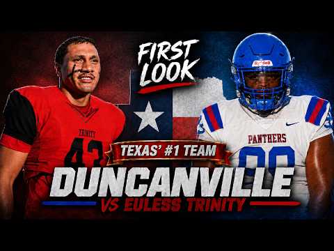 👀 FIRST LOOK AT #1 DUNCANVILLE! 🔥 Texas’ TOP TEAM Takes on Euless Trinity | 2026