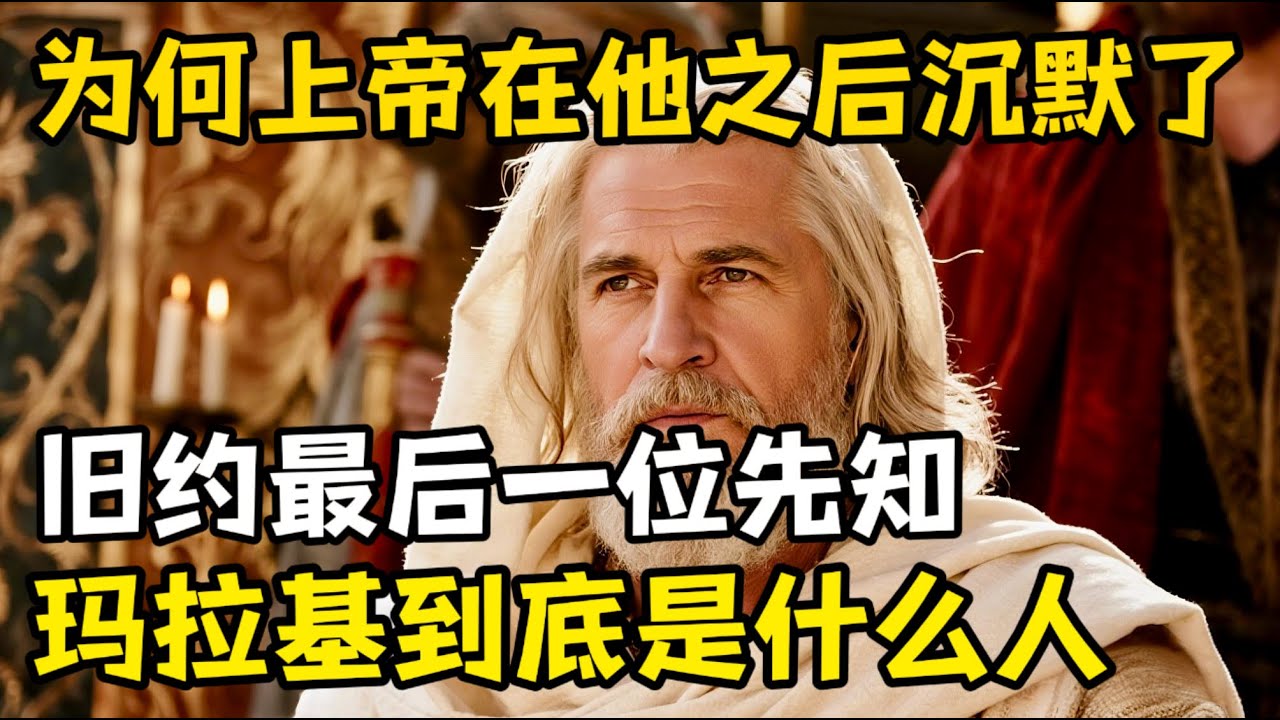 上帝为何在他之后沉默了，旧约圣经的最后一位先知，揭开玛拉基的生命故事，竟预示耶和华的日子。