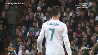 Cristiano LEVANTÓ a sus COMPAÑEROS y al BERNABÉU tras los GOLES de la Juventus