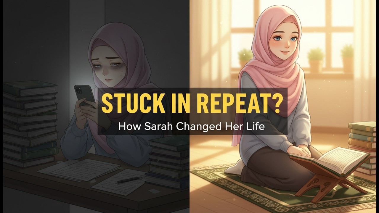 Sarah Ki Kahani: How To Stop Being Lazy & Start Living (Islamic Way) 🌙