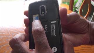 How to Insert Micro Sd Card (Memory) in Moto G4 Play Phone screenshot 3