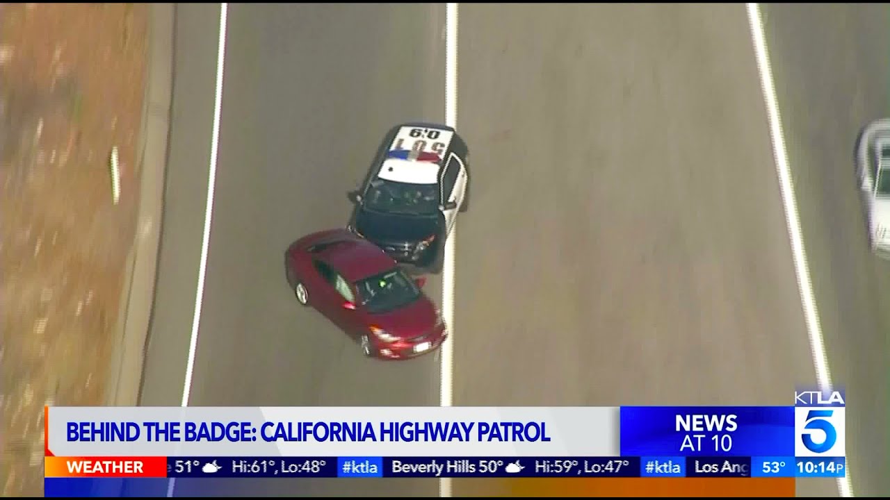 How the California Highway Patrol Prepares for Chases - YouTube