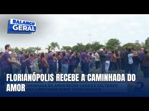 Parque de Coqueiros recebe evento Caminhada do Amor em Florianópolis