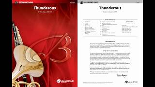 Thunderous, by Victor López – Score & Sound