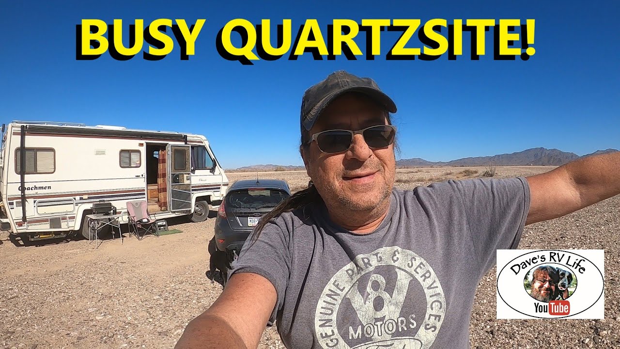 Fun Meetup & A New Favorite Area At Dome Rock Near Quartzite Arizona -Winter RV Traveling In America