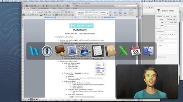 Mac OSX - Quitting applications and Scrolling through Applications